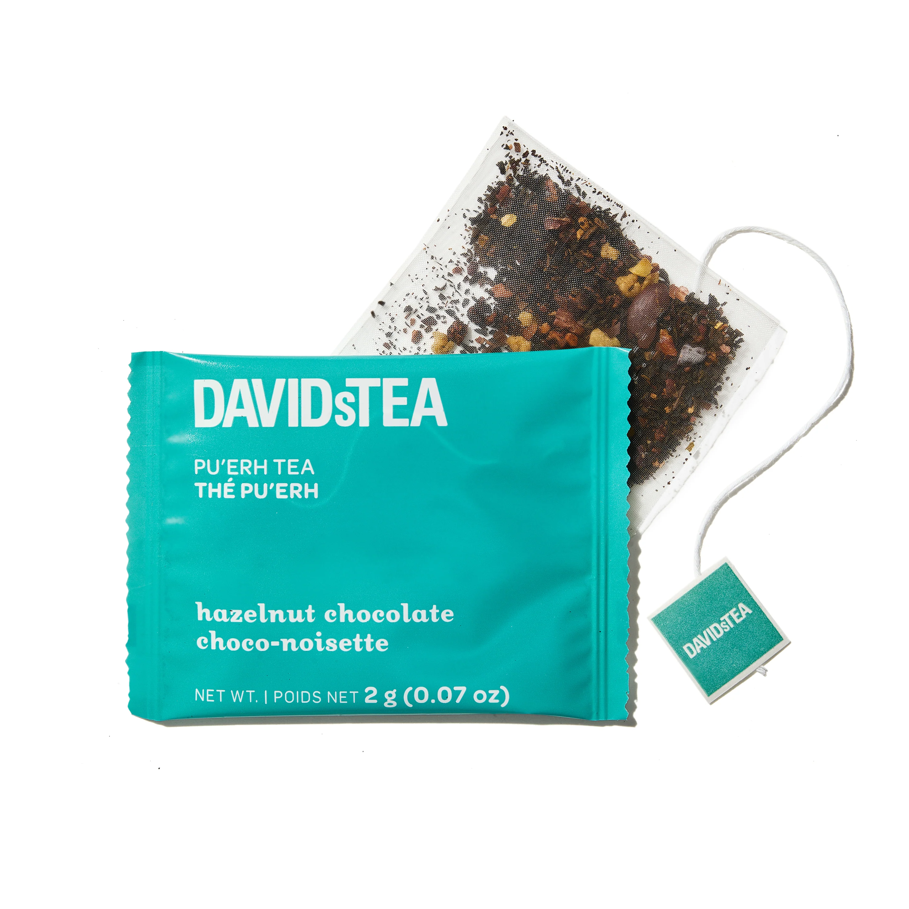 Hazelnut Chocolate Tea Pack of 12 Sachets - Image 2