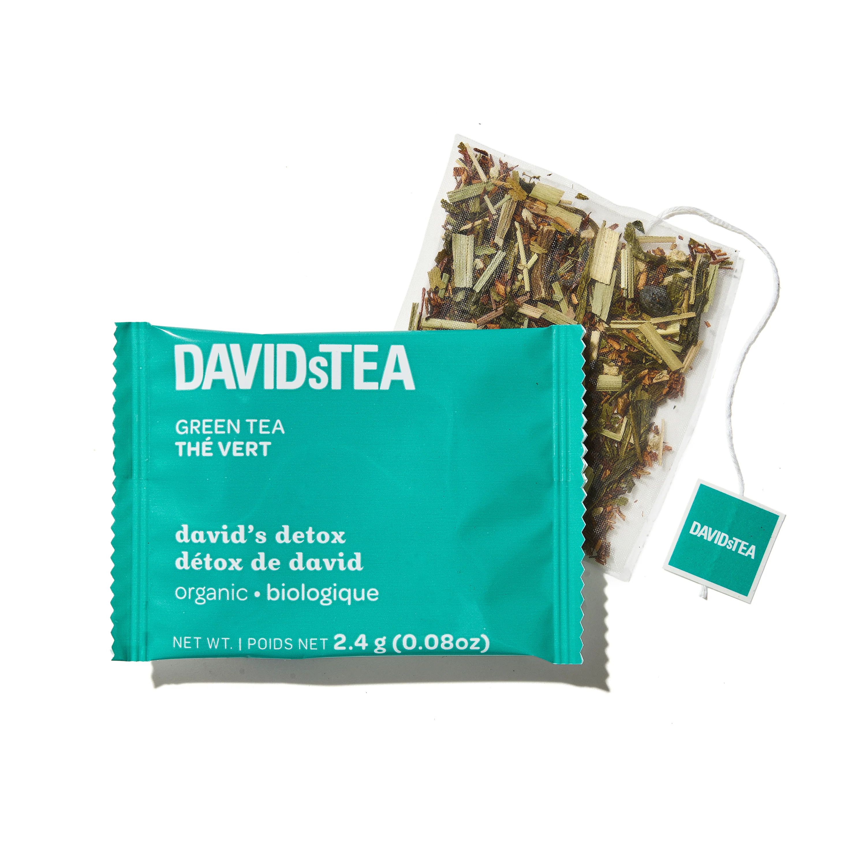 Organic David's Detox Tea Pack of 12 Sachets - Image 3