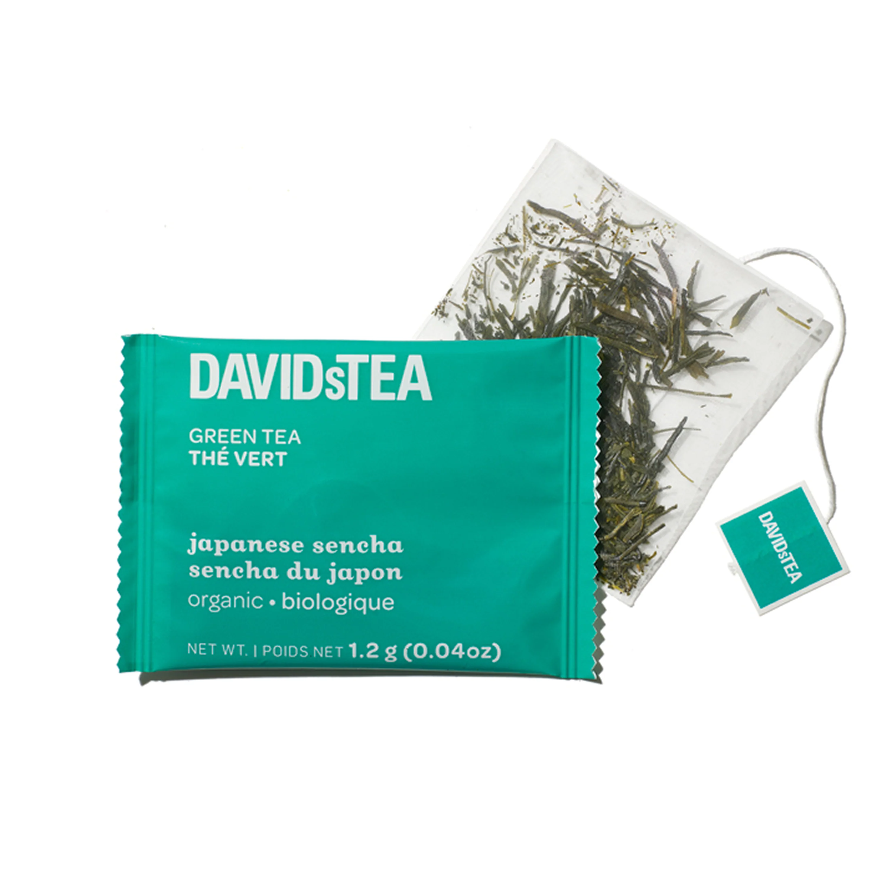 Organic Japanese Sencha Tea Pack of 12 Sachets - Image 2