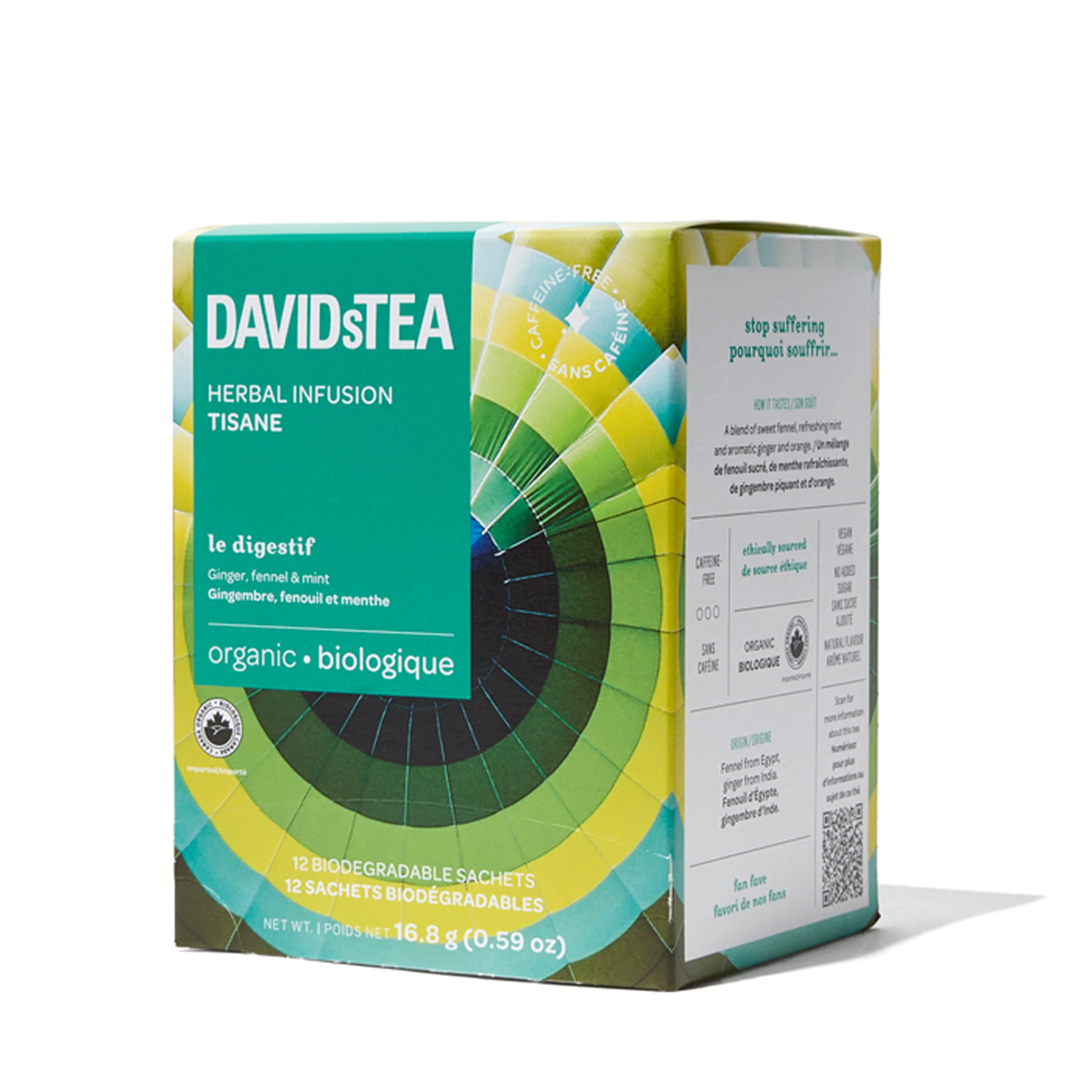 Organic Le Digestif Tea Pack of 12 Sachets - Image 3