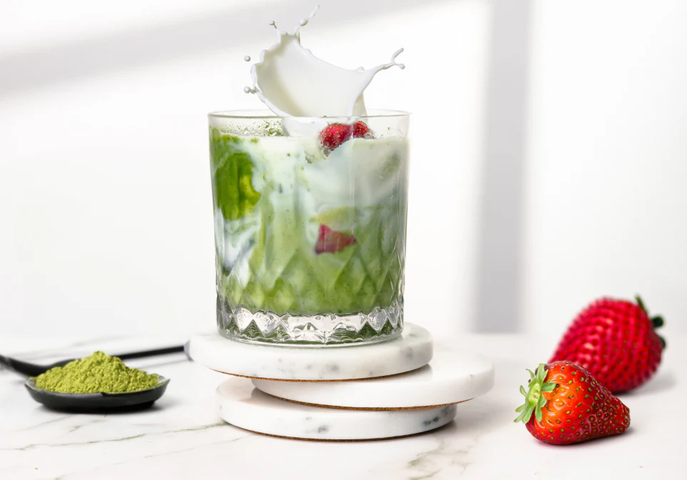 Organic Strawberry Matcha Limited Edition Tin - Image 3