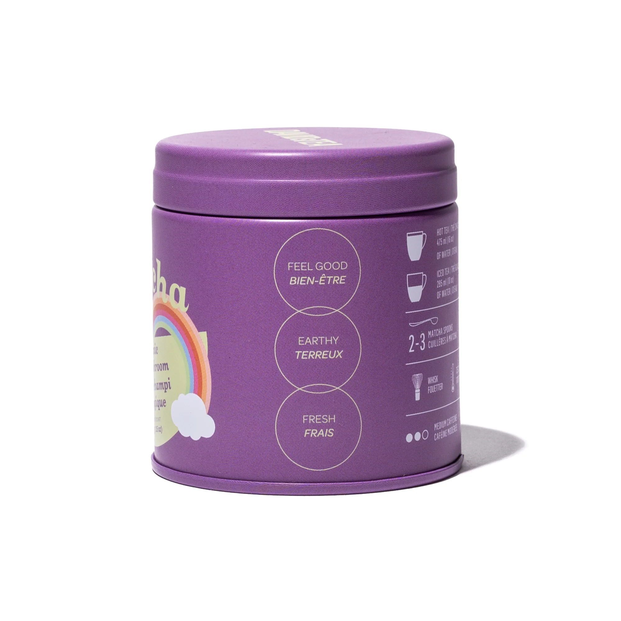 Organic Super Shroom Matcha Mini Tea Tin - Image 4